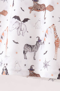 Zoo animal pocket top