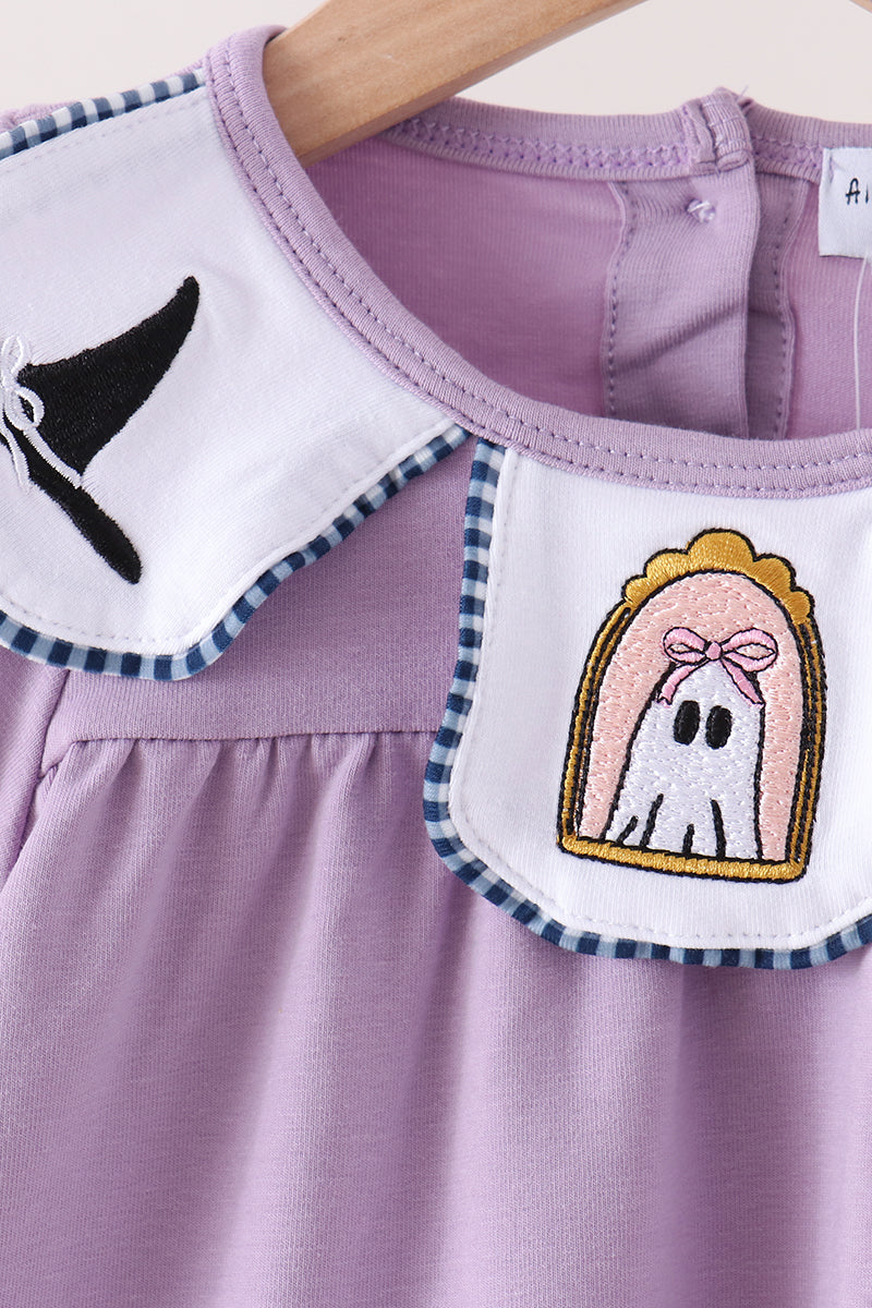 Spooky embroidery bloomer set