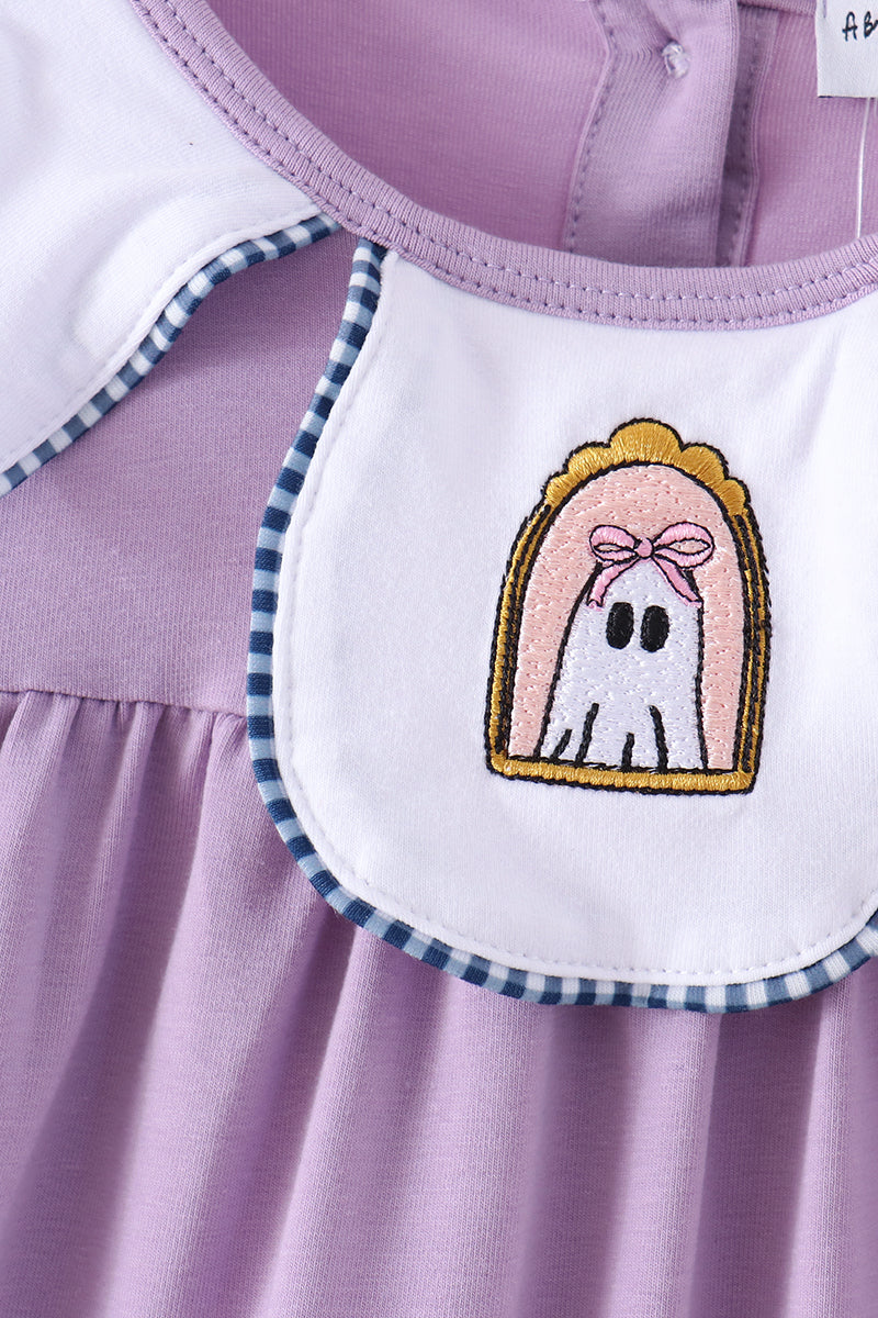 Spooky embroidery dress