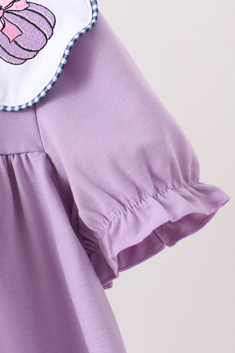 Spooky embroidery dress