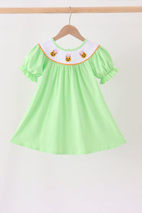 Jack-O-Lantern embroidery dress