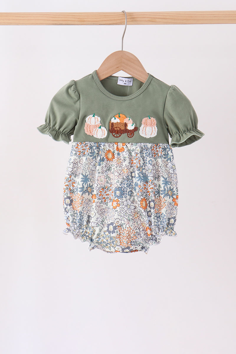 Pumpkin french knot bubble