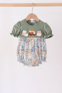 Pumpkin french knot bubble