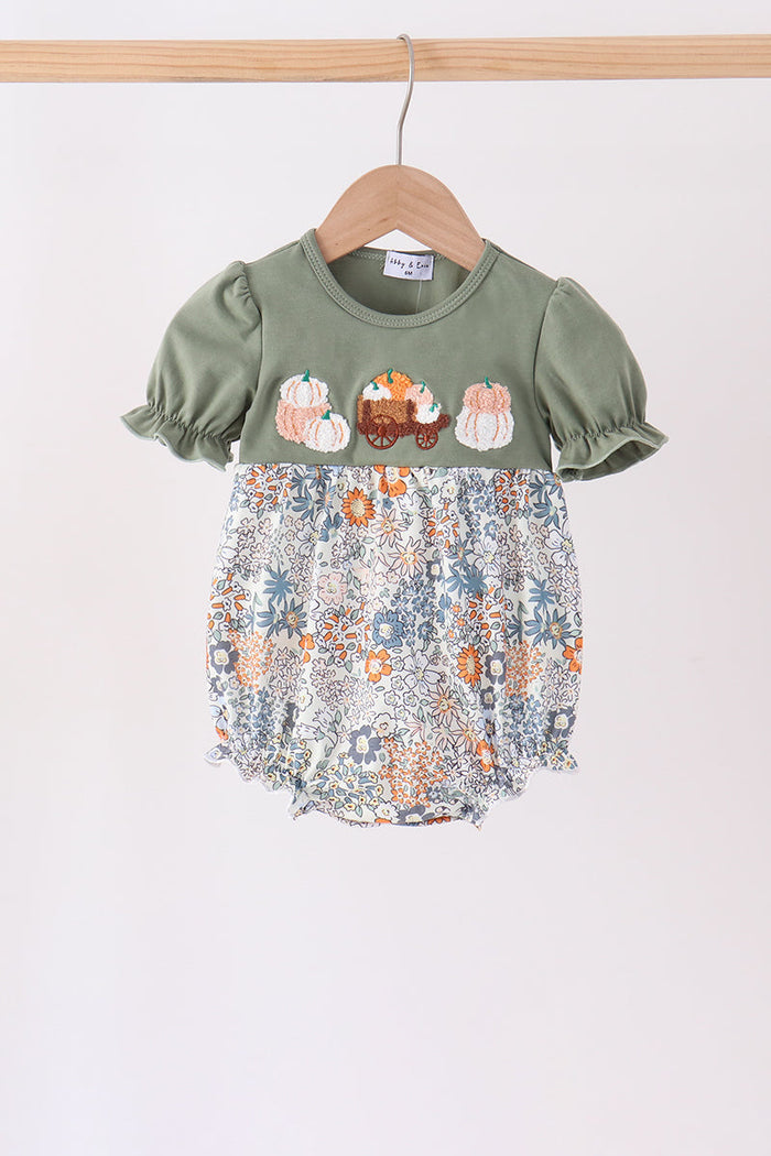 Pumpkin french knot bubble
