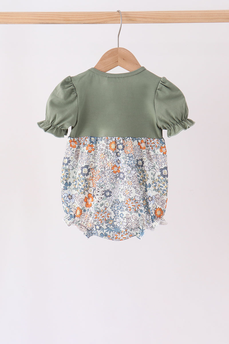 Pumpkin french knot bubble
