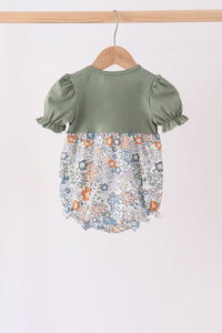 Pumpkin french knot bubble