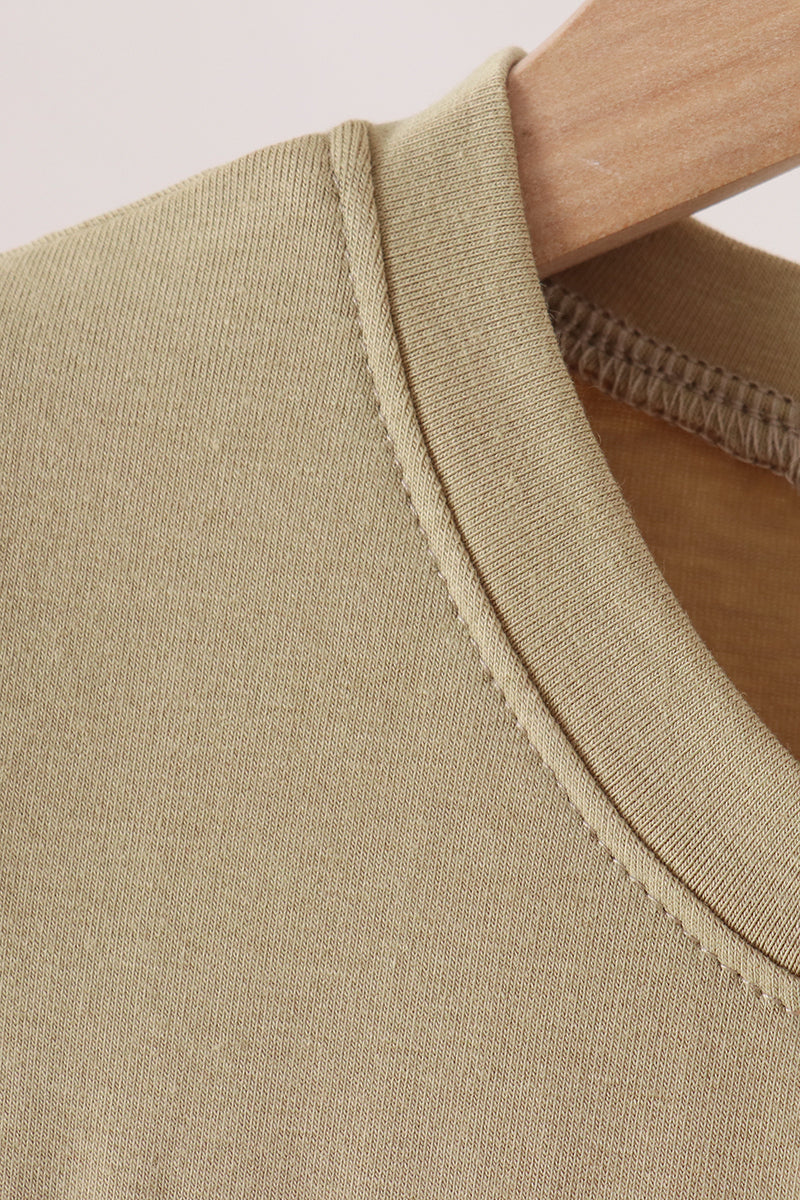 Pumpkin embroidery top