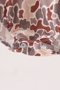 Camoufalge cross deer embroidery bubble