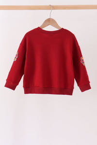 Turkey sequin mom&me top