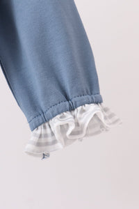 Turkey french knot ruffle bubble