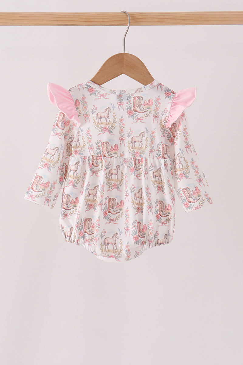 Horse ruffle bubble