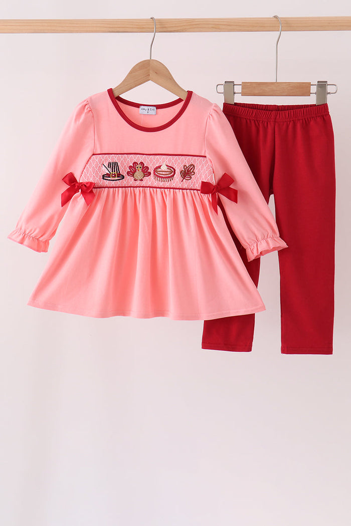 Turkey embroidery pants set
