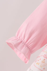 Chicken embroidery bloomer set