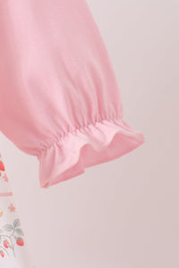 Chicken embroidery dress