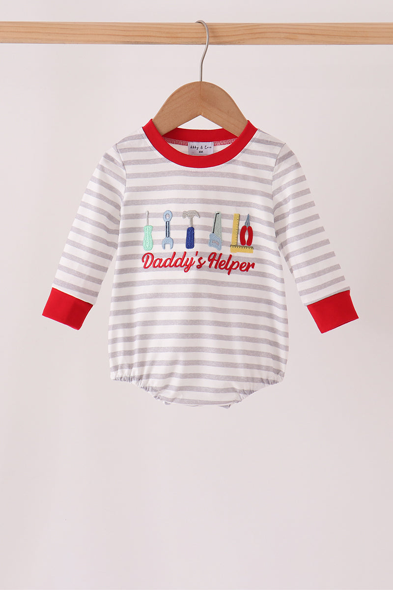 Daddy's Helper Embroidery Bubble