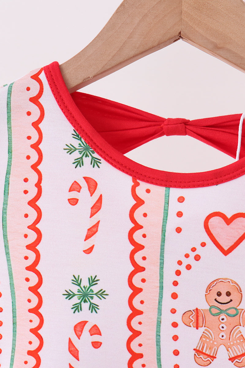 Gingerbread Bamboo Pants Set