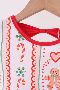 Gingerbread Bamboo Pants Set