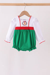 Gingerbread Smocked Bubble