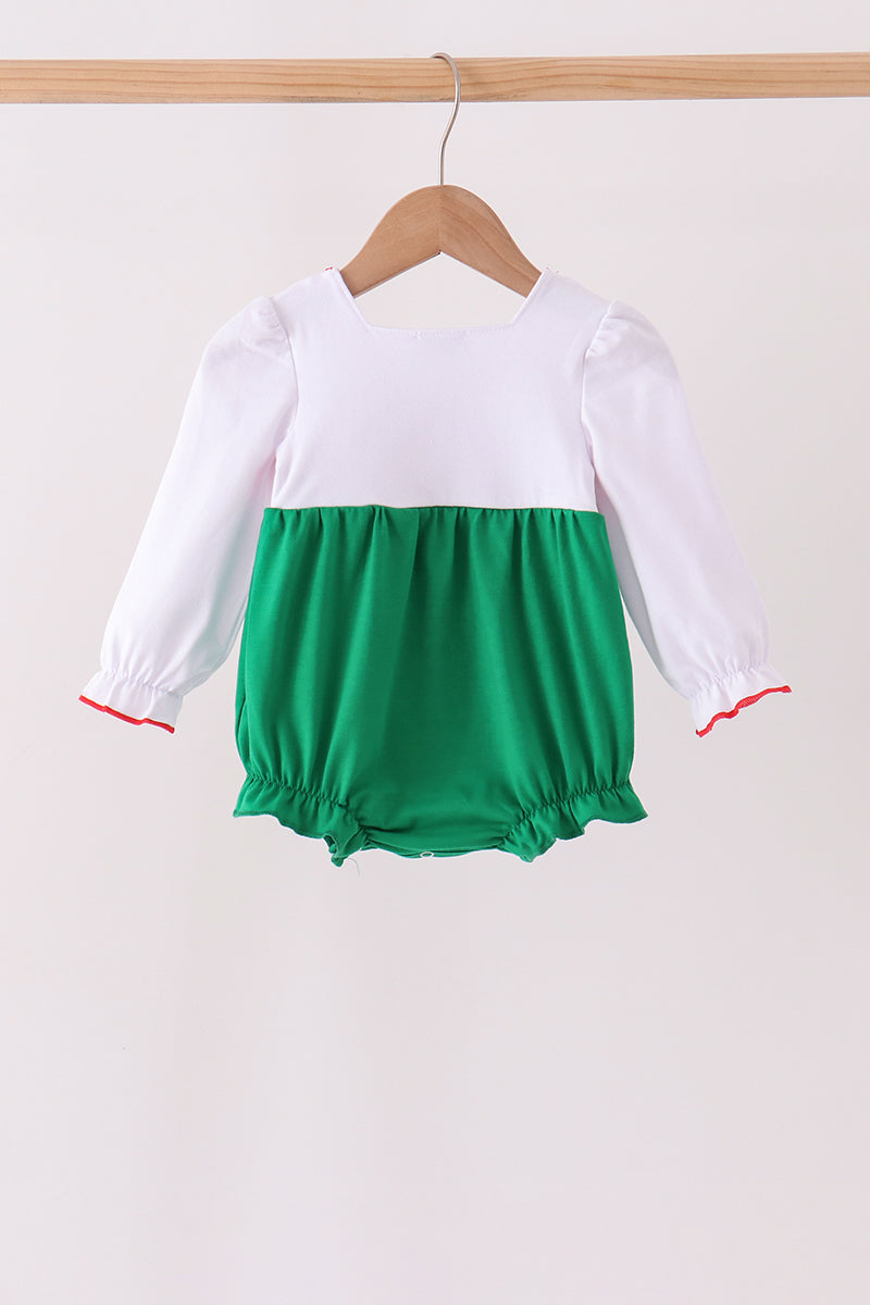 Gingerbread Smocked Bubble