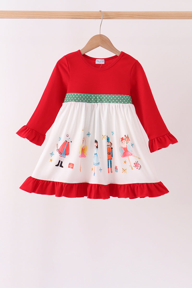 Nutcracker Ruffle Dress