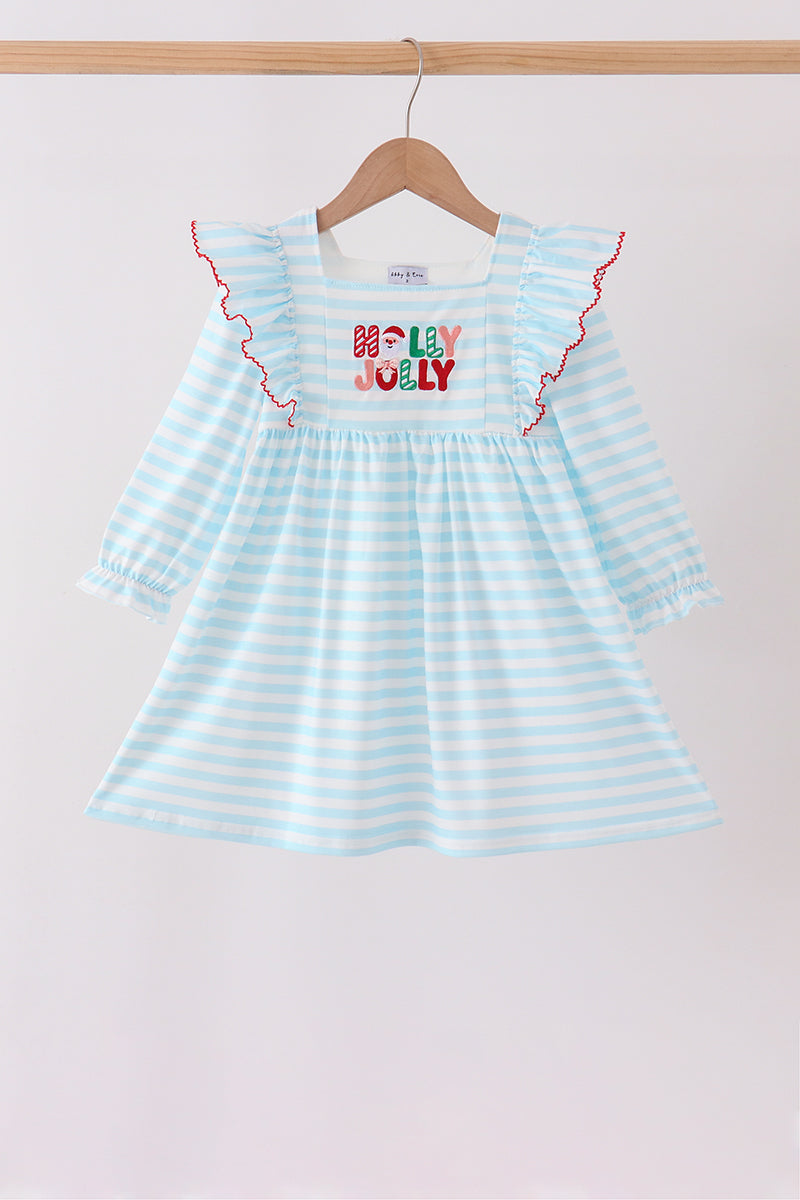Holly Jolly Ruffle Dress