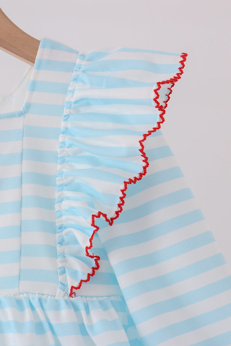 Holly Jolly Ruffle Dress