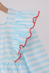 Holly Jolly Ruffle Dress