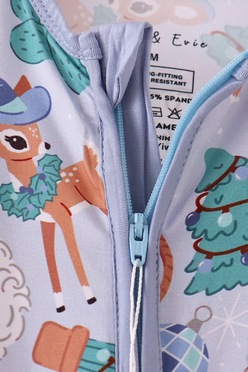 Cowboy Bamboo Romper