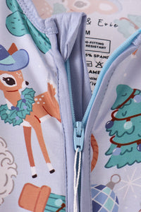 Cowboy Bamboo Romper
