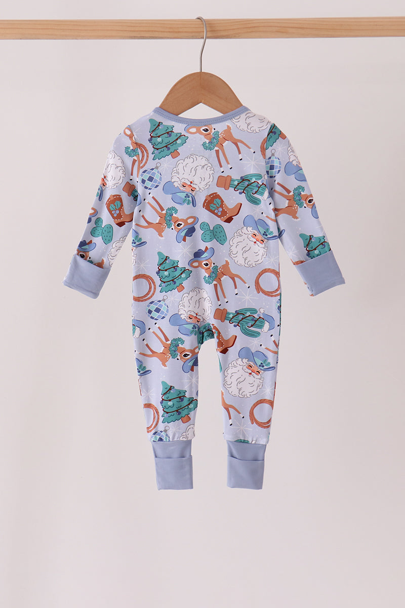 Cowboy Bamboo Romper