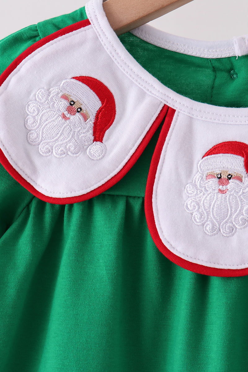 Santa Embroidery Bloomer Set