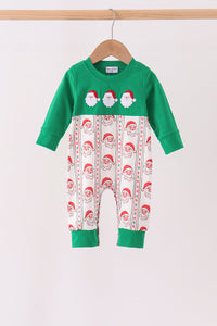 Santa Embroidery Romper
