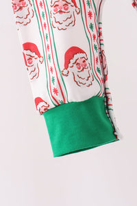 Santa Embroidery Romper