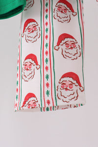 Santa Embroidery Pants Set