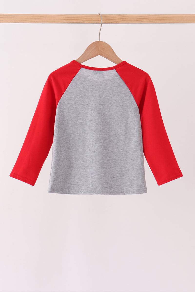 Santa Sequin Top