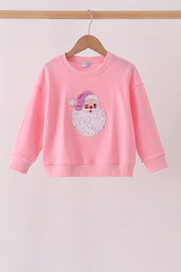 Santa Sequin Top