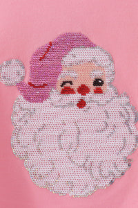 Santa Sequin Top