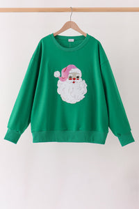 Santa Sequin Mom&me Top