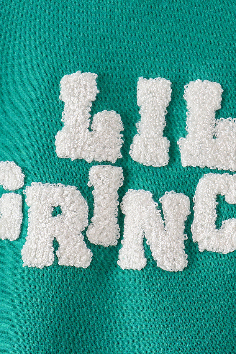 Grinch French Knot Mom&me Top