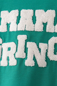Grinch French Knot Mom&me Top