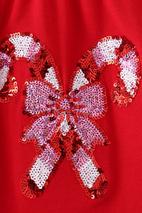 Candy Cane Sequin Bloomer Set
