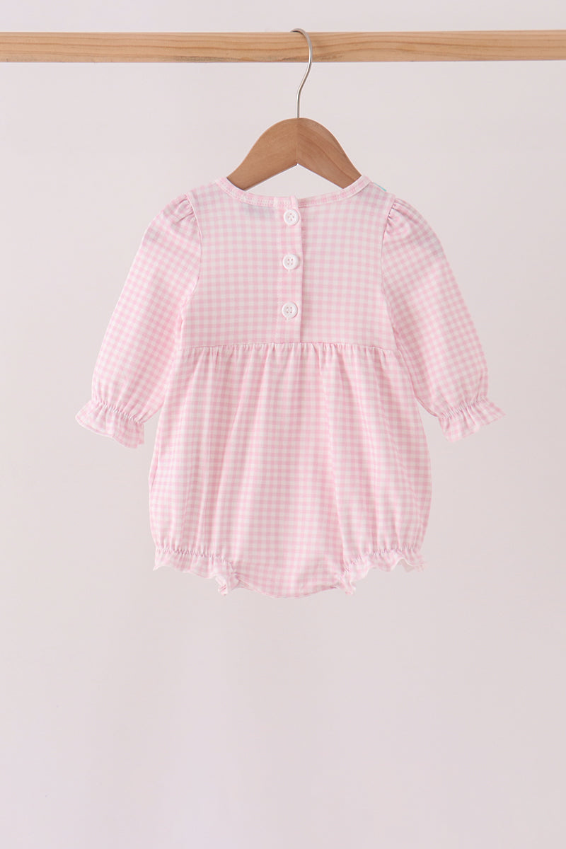 Nutcracker Smocked Ruffle Bubble