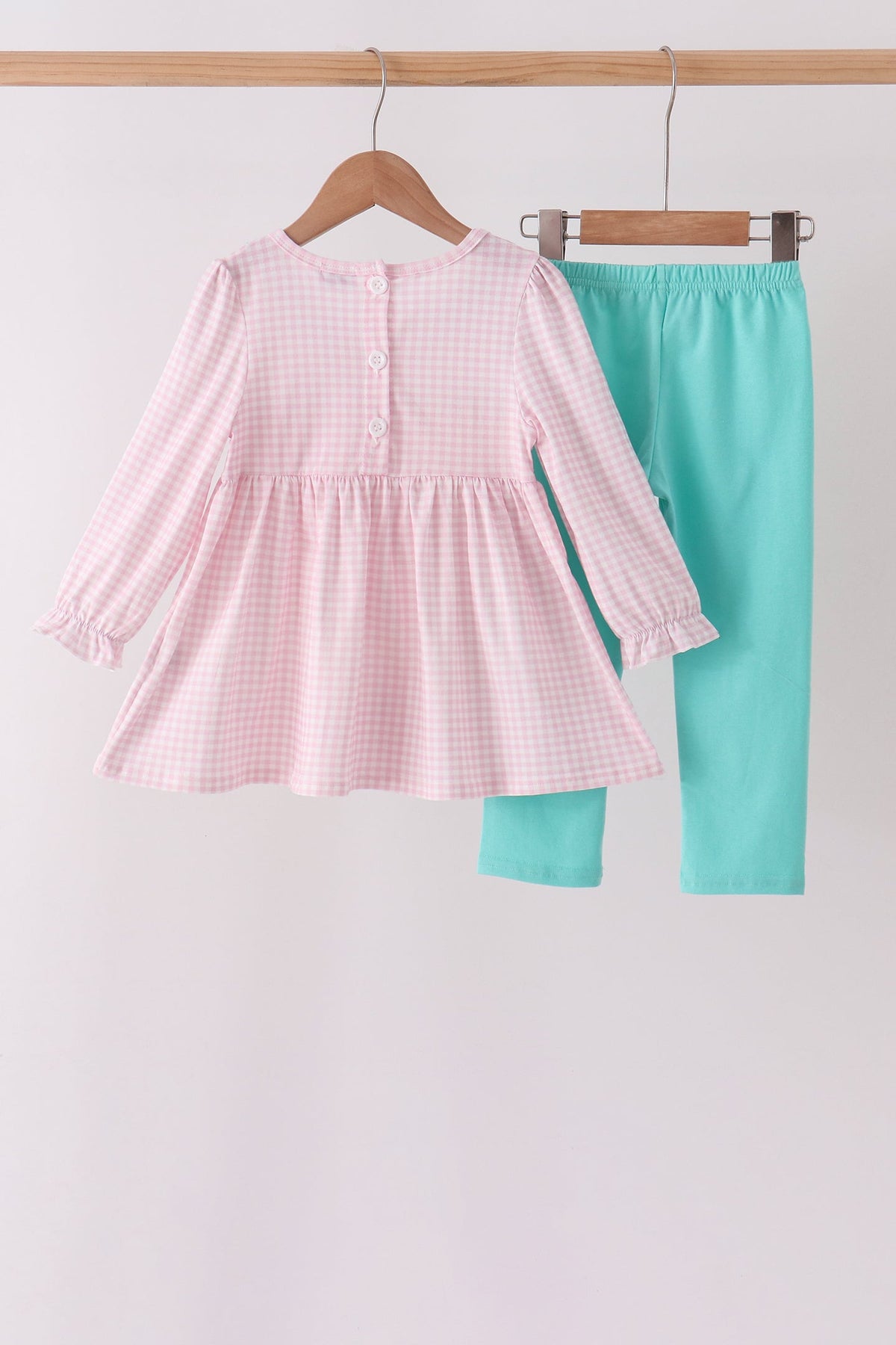 Nutcracker Smocked Ruffle Pants Set