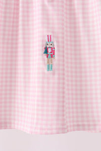 Nutcracker Smocked Ruffle Dress