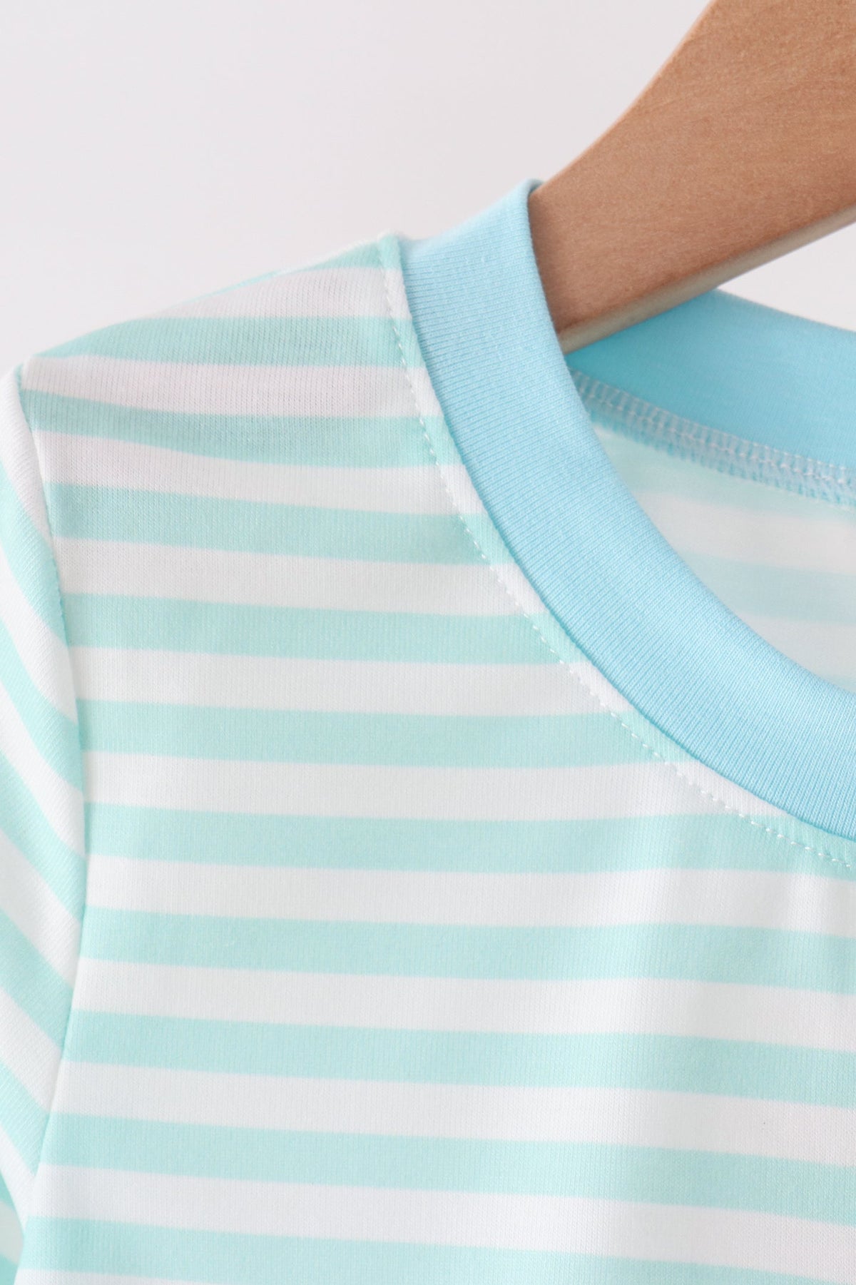 Nutcracker Embroidery Stripe Top