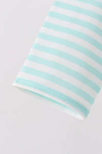 Nutcracker Embroidery Stripe Top