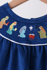 Nativity Embroidery Bloomer Set