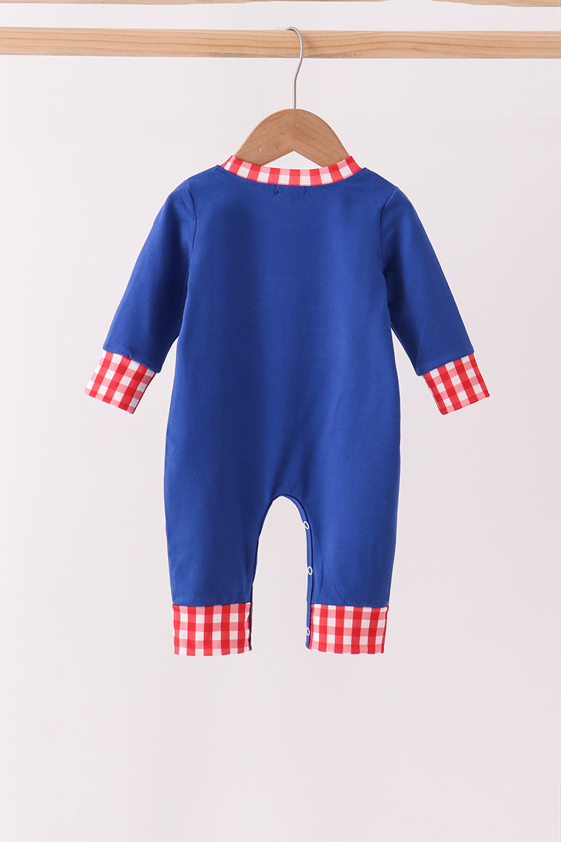 Fire Truck Applique Romper