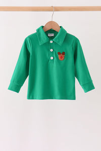 Reindeer French Knot Top