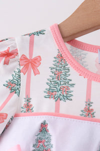 Christmas Tree Embroidery Bloomer Set